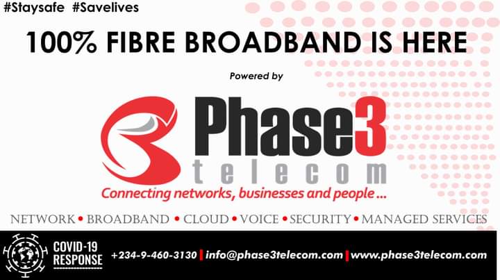 Phase3 Rolls Out Free Fibre Broadband at FCT COVID-19 Isolation Centre